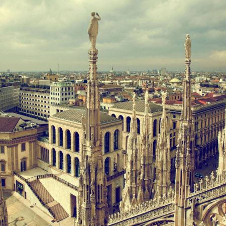 visit duomo of milano and the terraces