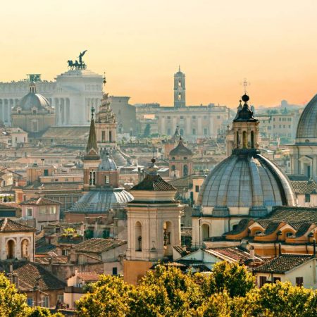 visit rome with a walking visit
